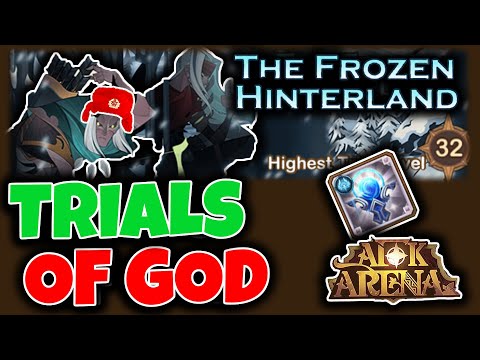 THE FROZEN HINTERLAND (SERAPHIC TIDE)| TRIALS OF GOD - Peaks of Time Guide/ Walkthrough [AFK ARENA]