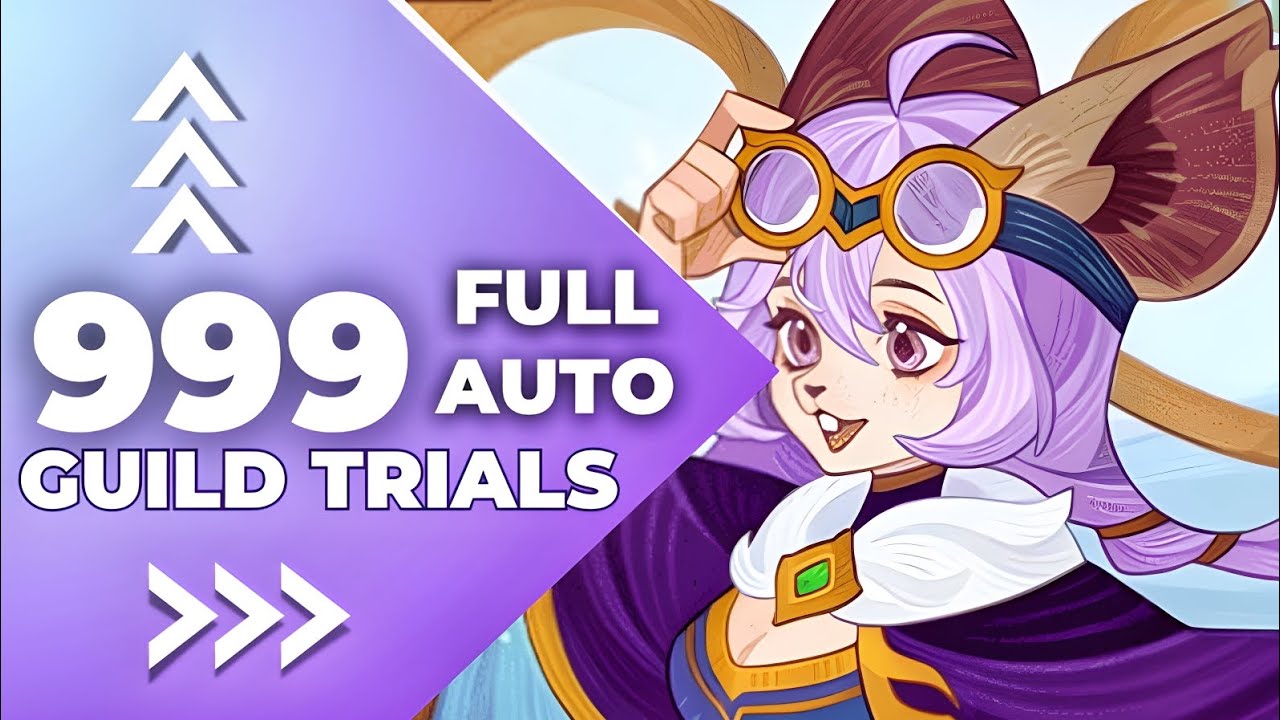 AFK arena // Icariel guild trial 999 level // FULL AUTO !