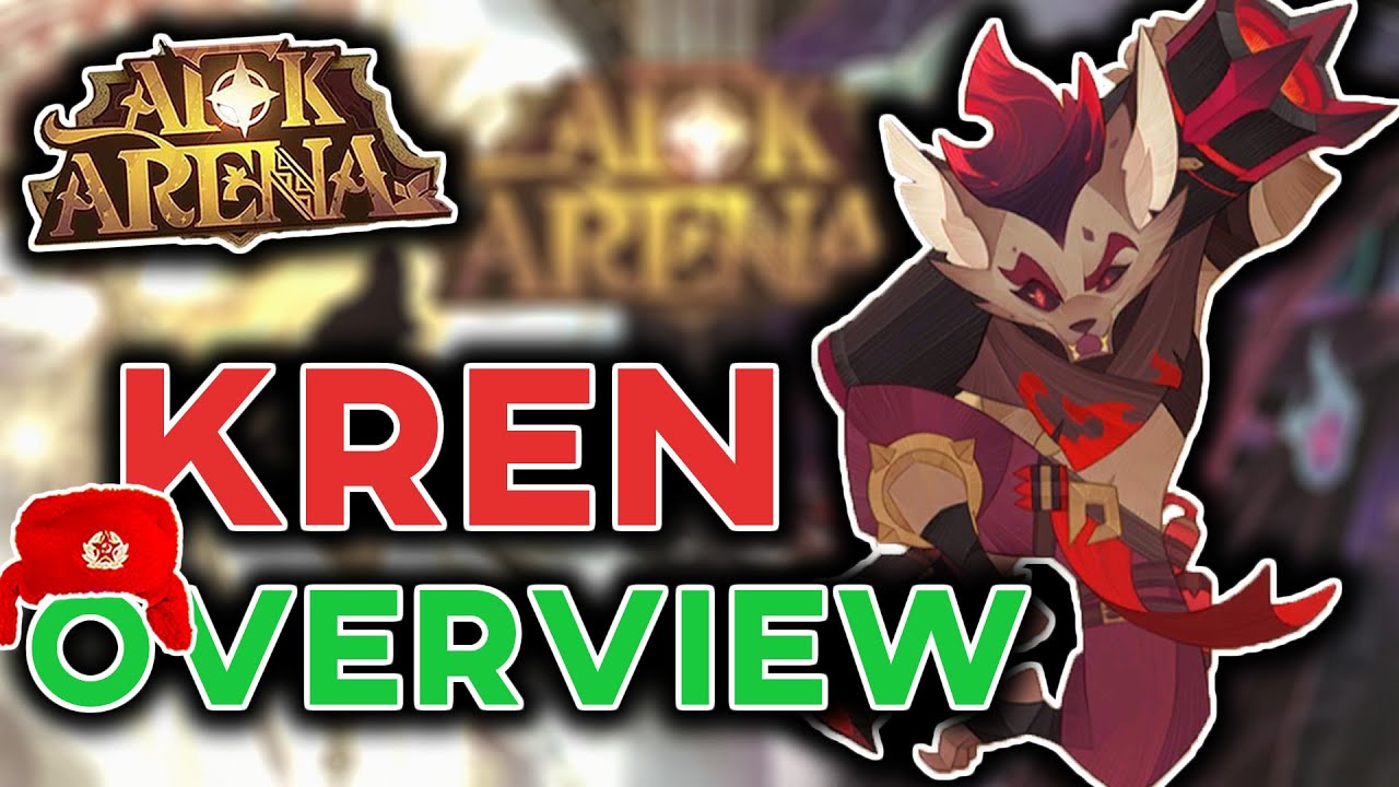 MAULERS NEW CARRY RANGER. Is he good? Kren Hero Overview [AFK ARENA]