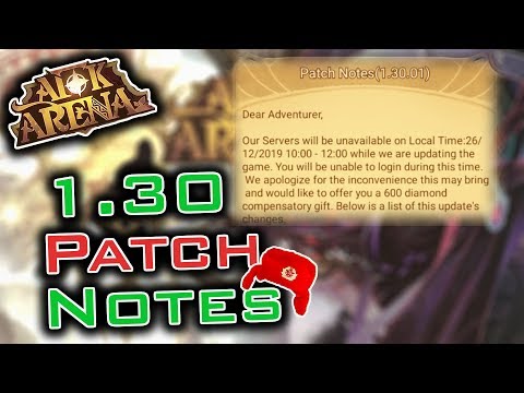 AFK ARENA | 1.30 PATCH NOTES | New Hero, Event, QoL, Balance