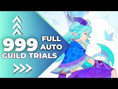 AFK arena // Sion guild trial 999 level // FULL AUTO !