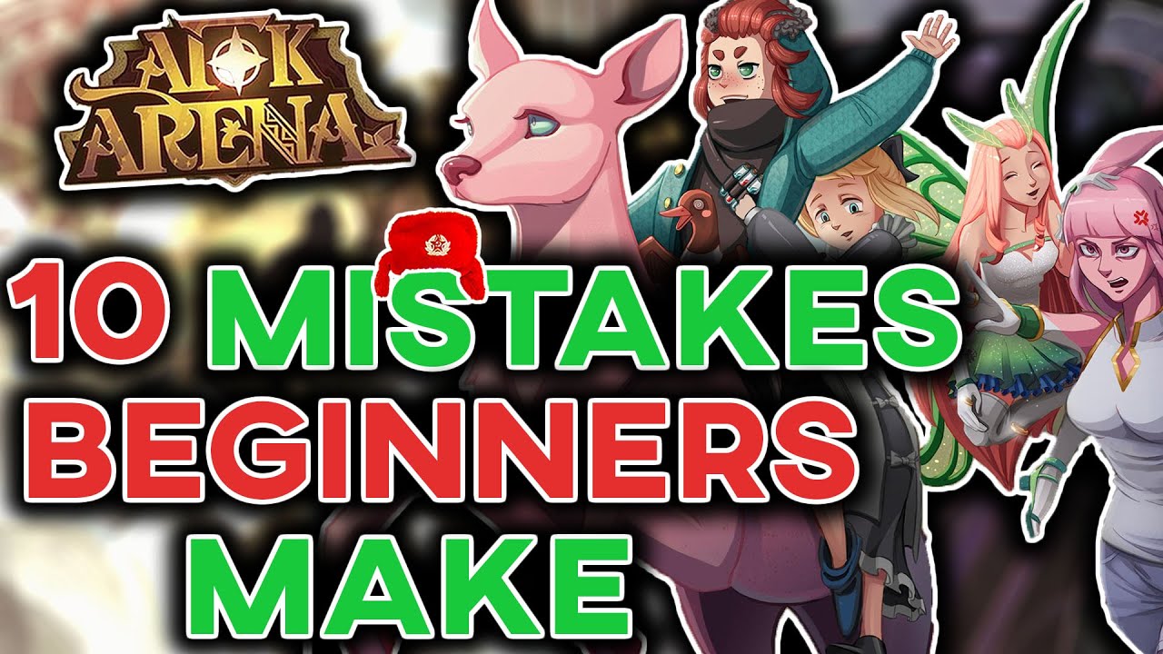 Top 10 MISTAKES NEW PLAYERS MAKE | Beginners Guide/ Tips and Tricks [AFK ARENA]
