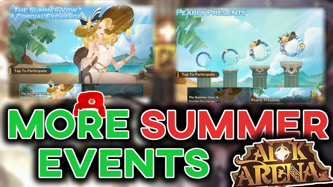 NEW EVENTS ANALYSIS. Best rewards guide for Summer Vow, Pearly Presents [AFK ARENA]