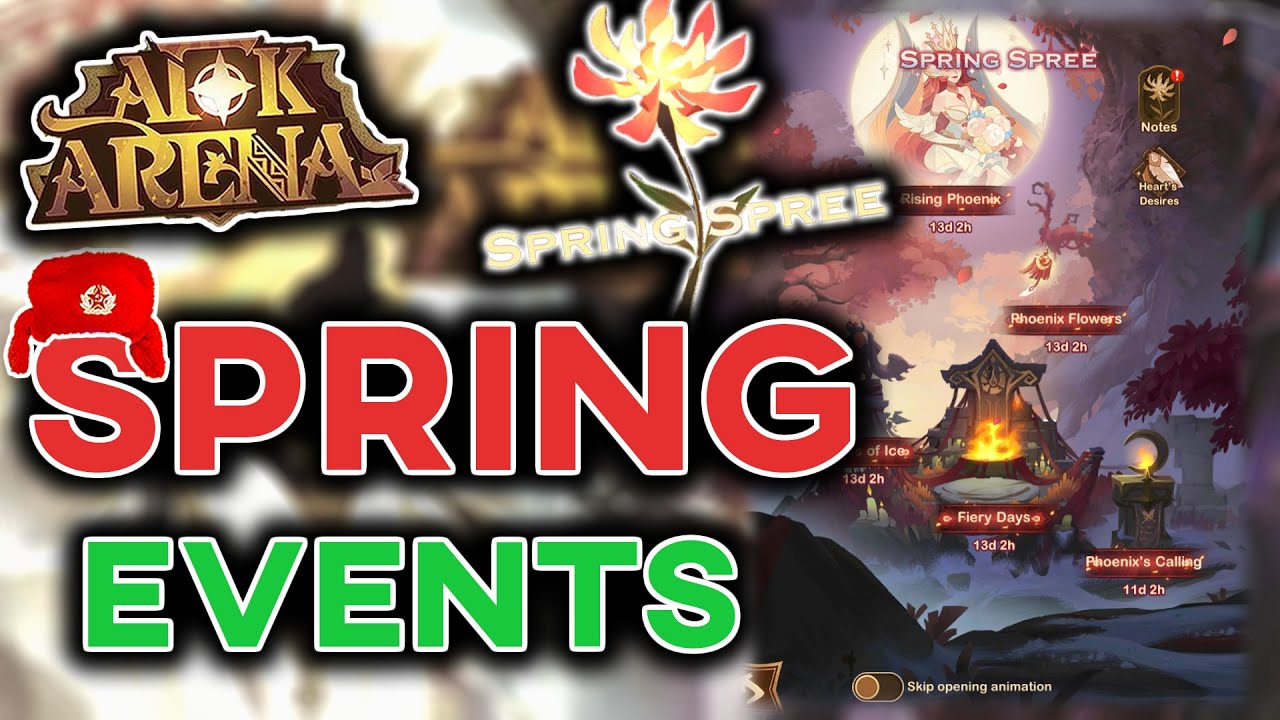 SPRING SPREE: Rising Phoenix, Phoenix Flowers, Fiery Days, Phoenix