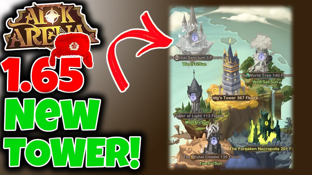 1.65 PATCH | Update Breakdown: Celestial tower, Walker, Heroes for Hire [AFK ARENA]