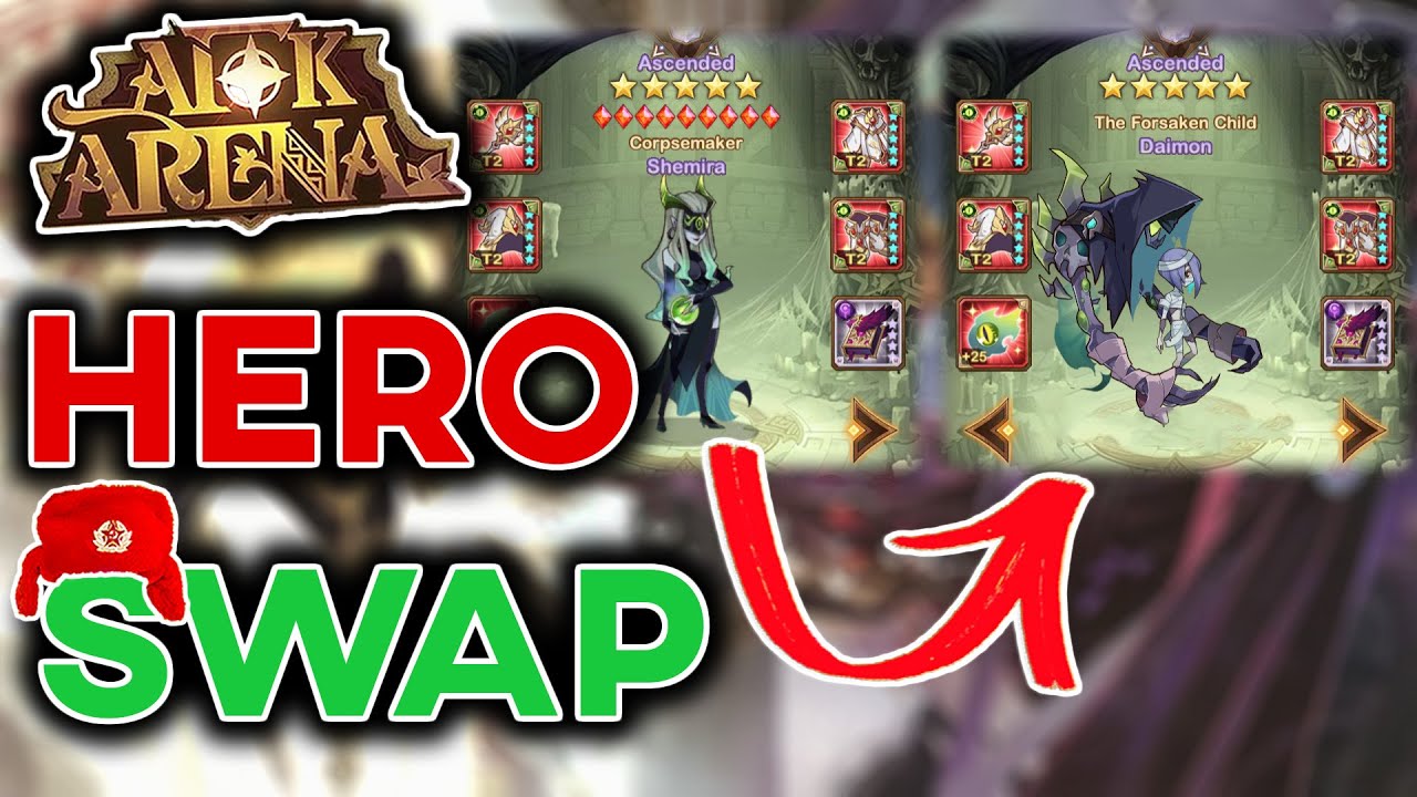 1.60 PATCH | Swap Scrolls, Bounty Chests, T3 Gear, New Heroes, AoT, ToG, VoW [AFK ARENA]