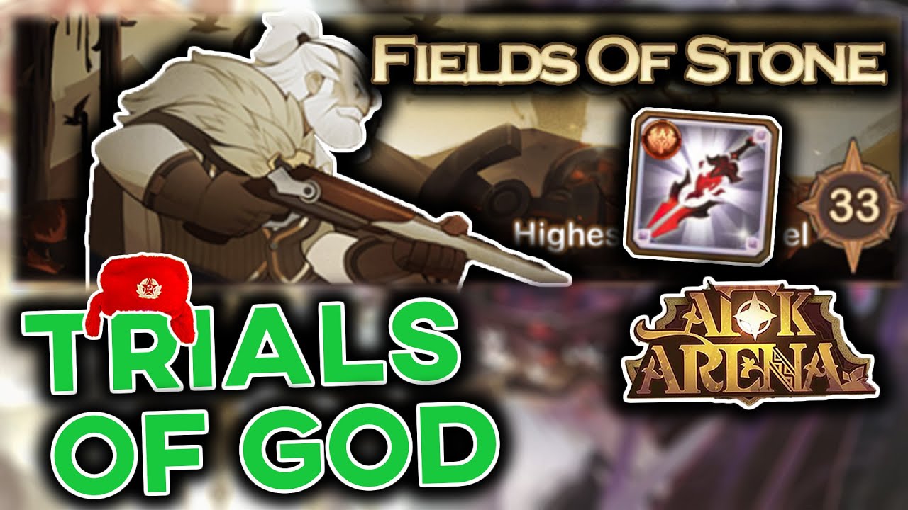 FIELDS OF STONE | TRIALS OF GOD - Peaks of Time Quick Guide/ Walkthrough [AFK ARENA]