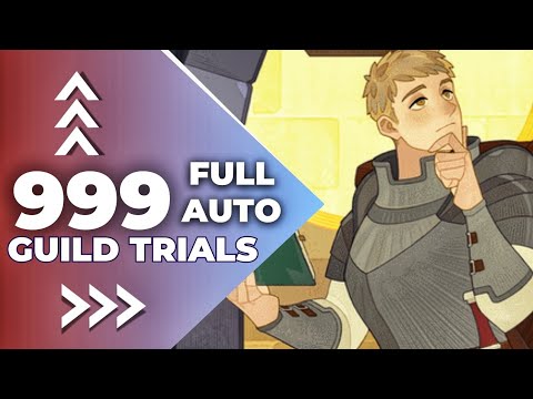 AFK arena // Laios guild trial 999 level // FULL AUTO !