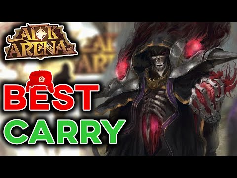 DIMENSIONAL CARRY YOU WANT! Ainz Ooal Gown Hero Breakdown/ Guide [AFK ARENA]