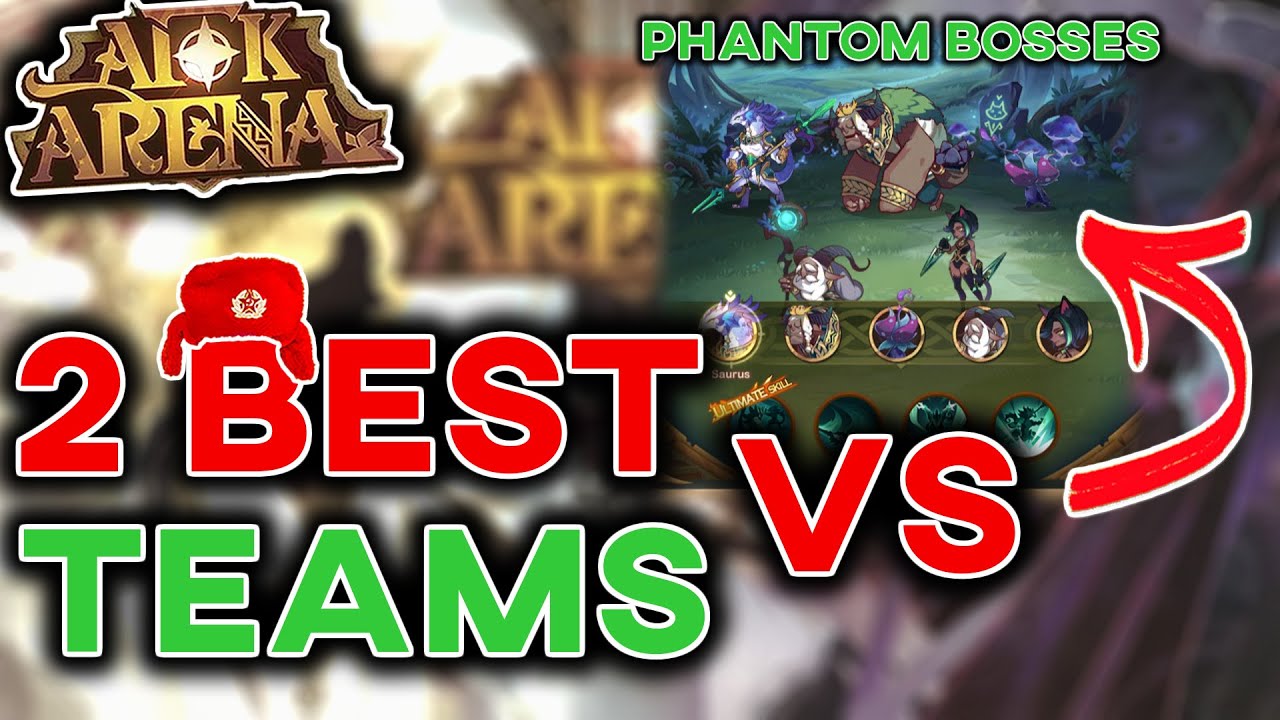 BEST BOSS TEAMS (and relics) FOR FOREST ESCAPADE for F2P! Phantom Bosses Guide and Tips [AFK ARENA]