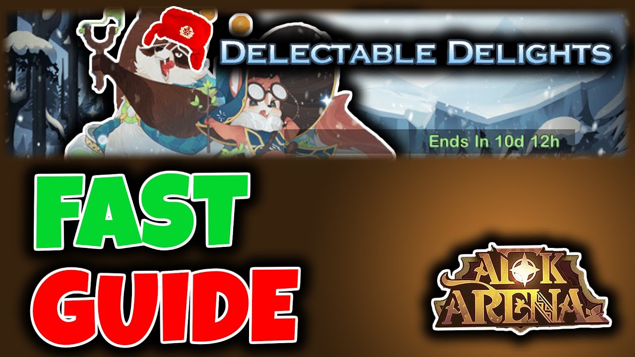 Delectable Delights (The Icy Garden?) - New VOYAGE OF WONDERS Walkthrough [AFK ARENA]