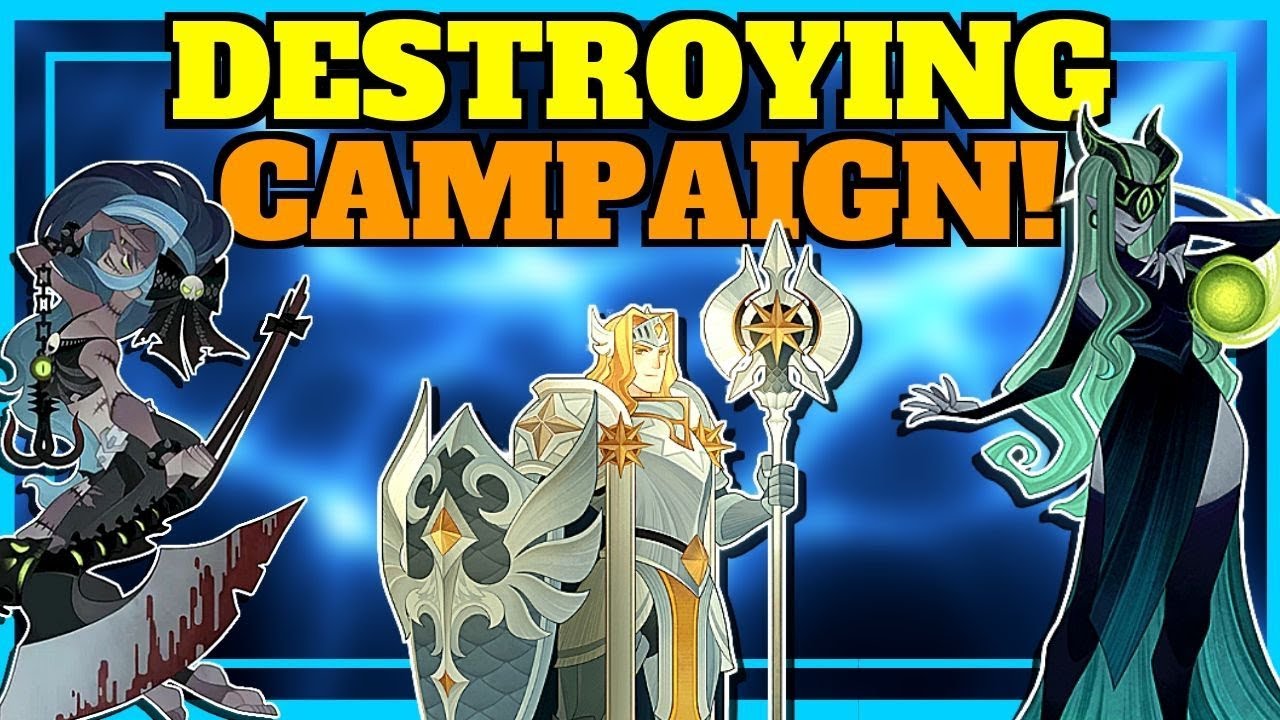 [AFK ARENA] LEGENDARY+ SHEMIRA CARRYING EARLY CAMPAIGN!!!