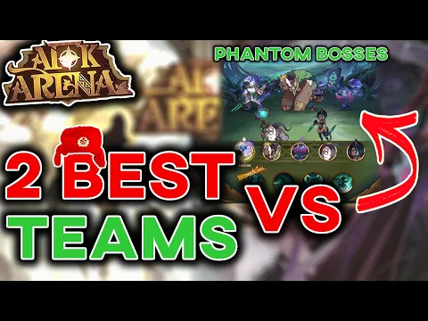 BEST BOSS TEAMS (and relics) FOR FOREST ESCAPADE for F2P! Phantom Bosses Guide and Tips [AFK ARENA]