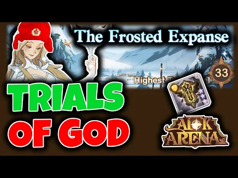 THE FROSTED EXPANSE (WAISTBAND OF RESILIENCE)| TRIALS OF GOD - Peaks of Time Guide [AFK ARENA]