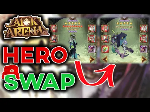 1.60 PATCH | Swap Scrolls, Bounty Chests, T3 Gear, New Heroes, AoT, ToG, VoW [AFK ARENA]