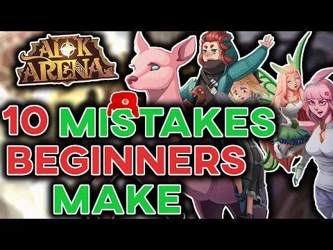 Top 10 MISTAKES NEW PLAYERS MAKE | Beginners Guide/ Tips and Tricks [AFK ARENA]