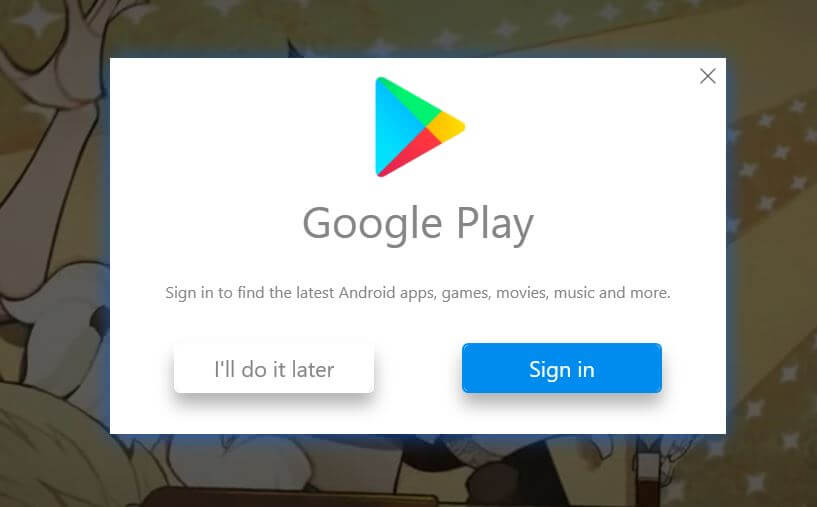 sign in with google id