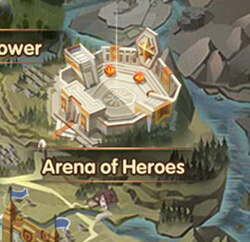 arena of heroes afk arena