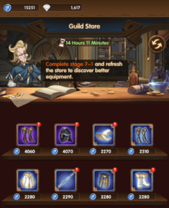 guild store afk arena