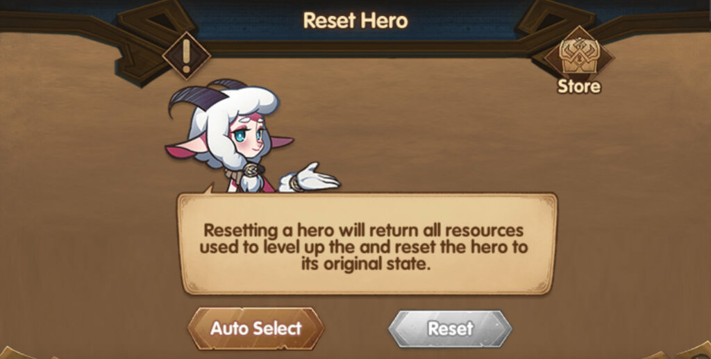 reset hero