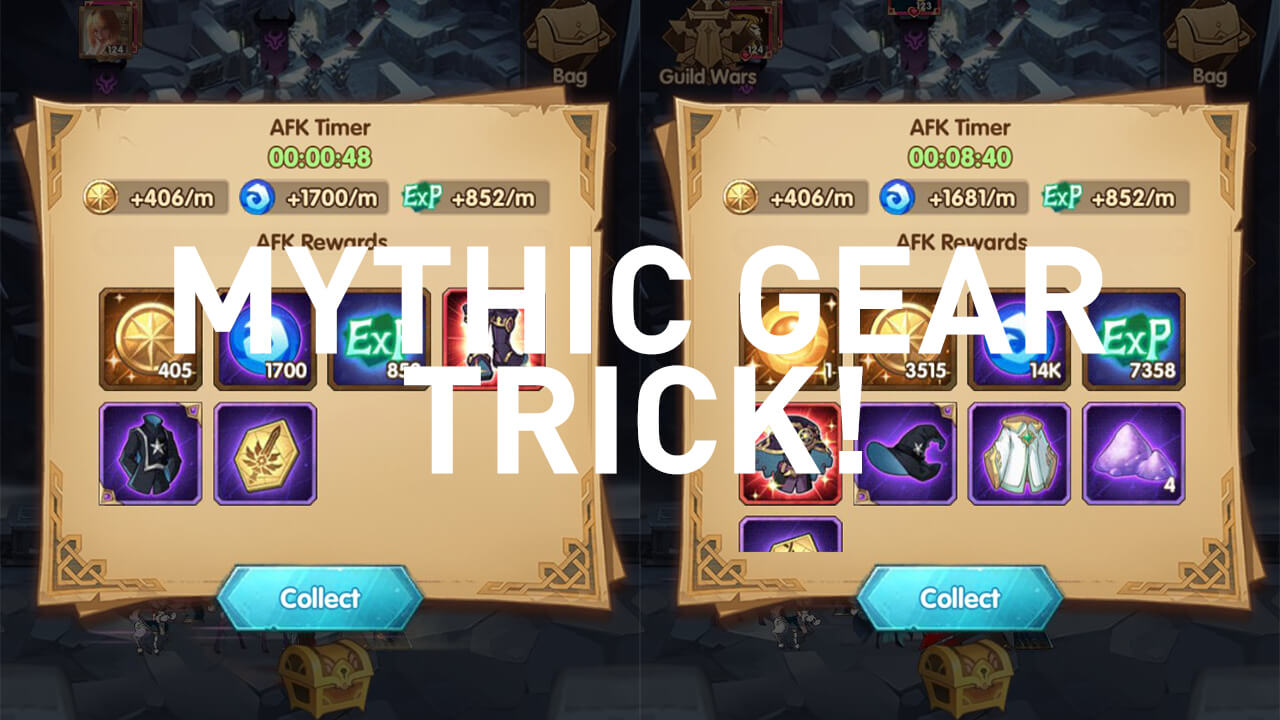 Mythic Rewards Chart