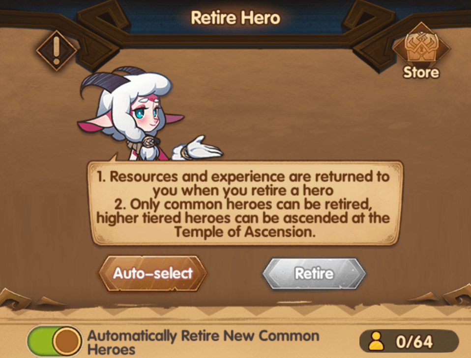 retire heroes