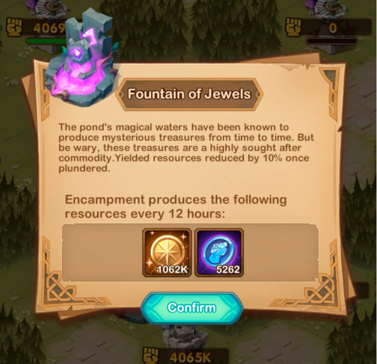 fountain of jewels