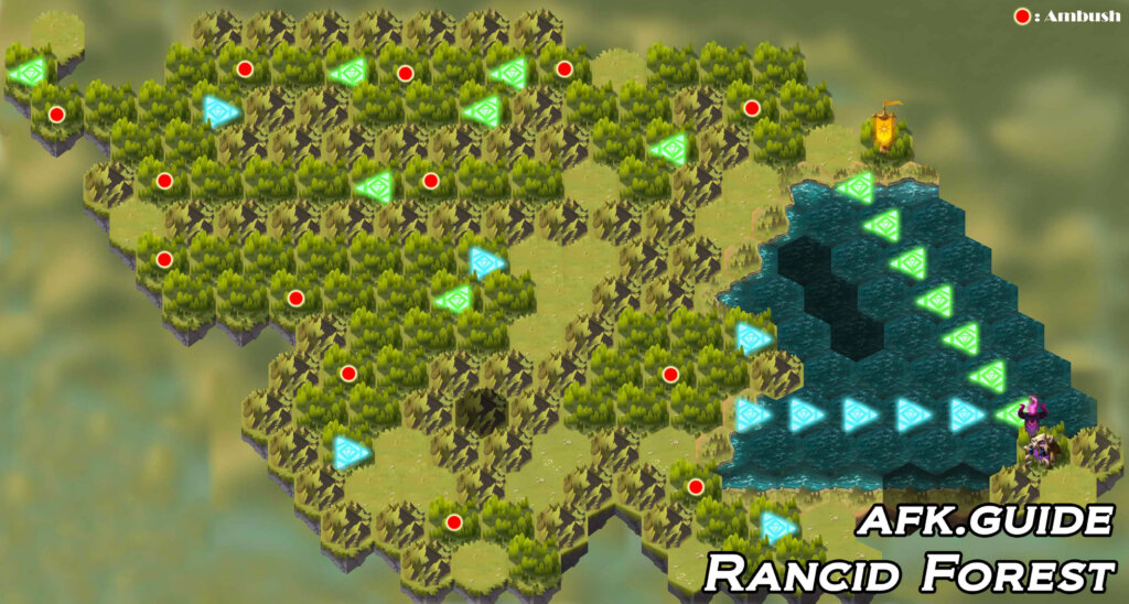 rancid forest map afk arena