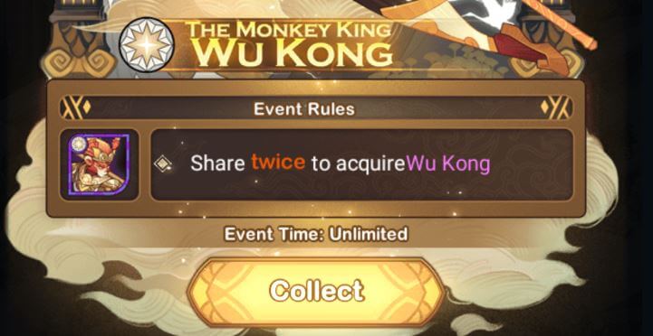wu kong event