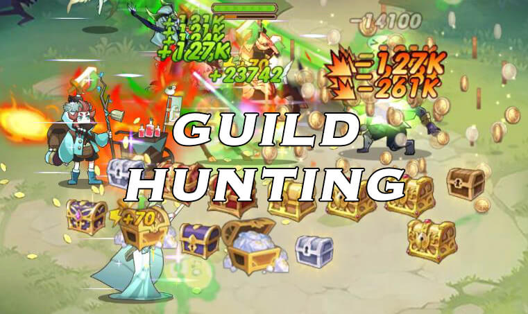 afk arena guild hunting wrizz and soren