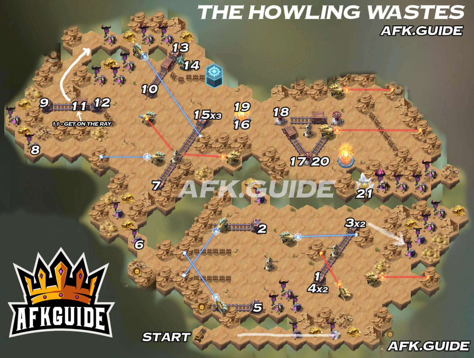 The Howling Wastes (Peaks of Time / Wandering Balloon) AFK Arena Guide