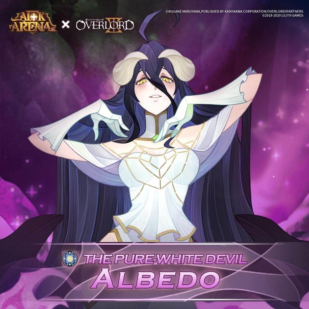 albedo the pure-white evil afk arena