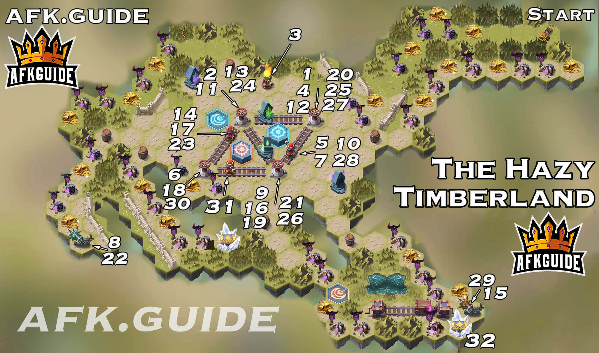 Haze Piece map - complete guide