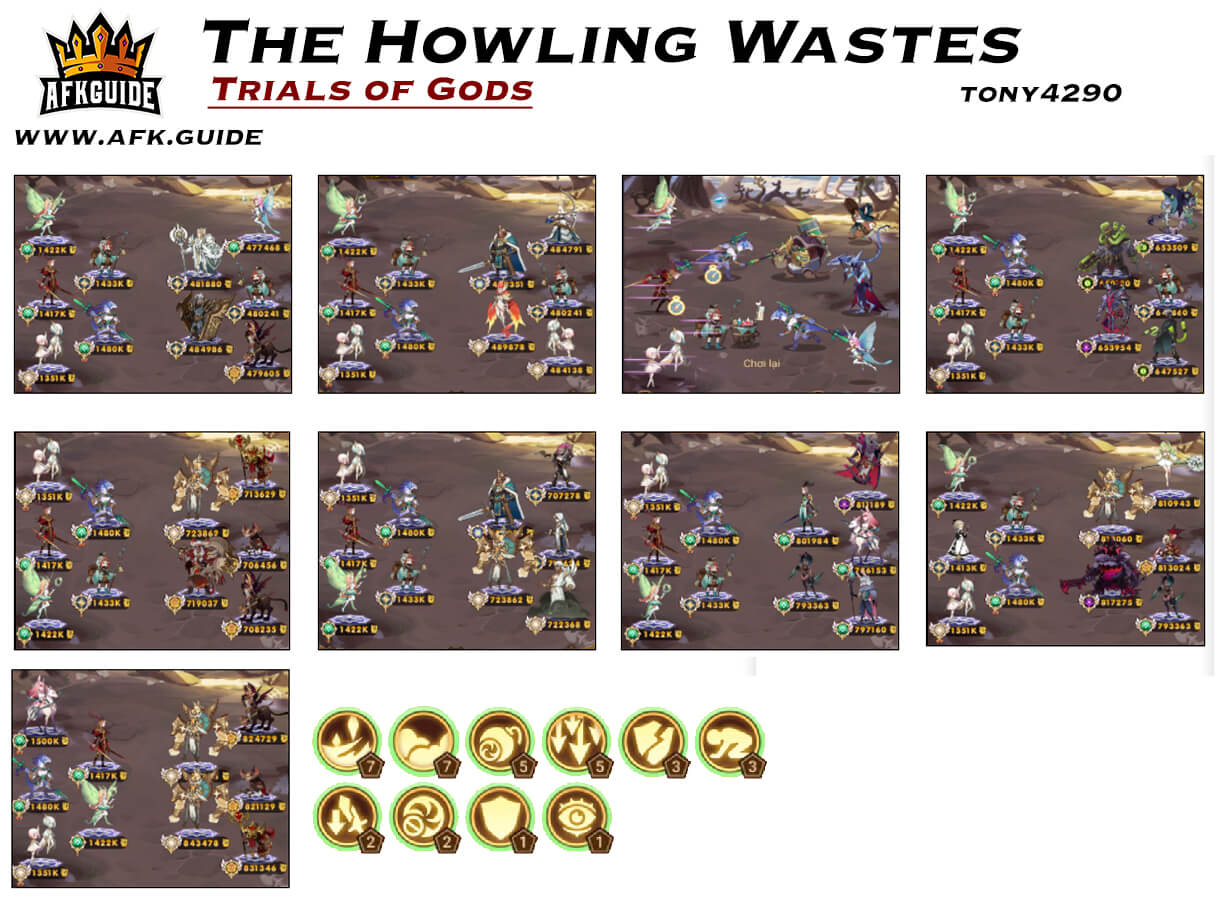 the howling wastes trials of god
