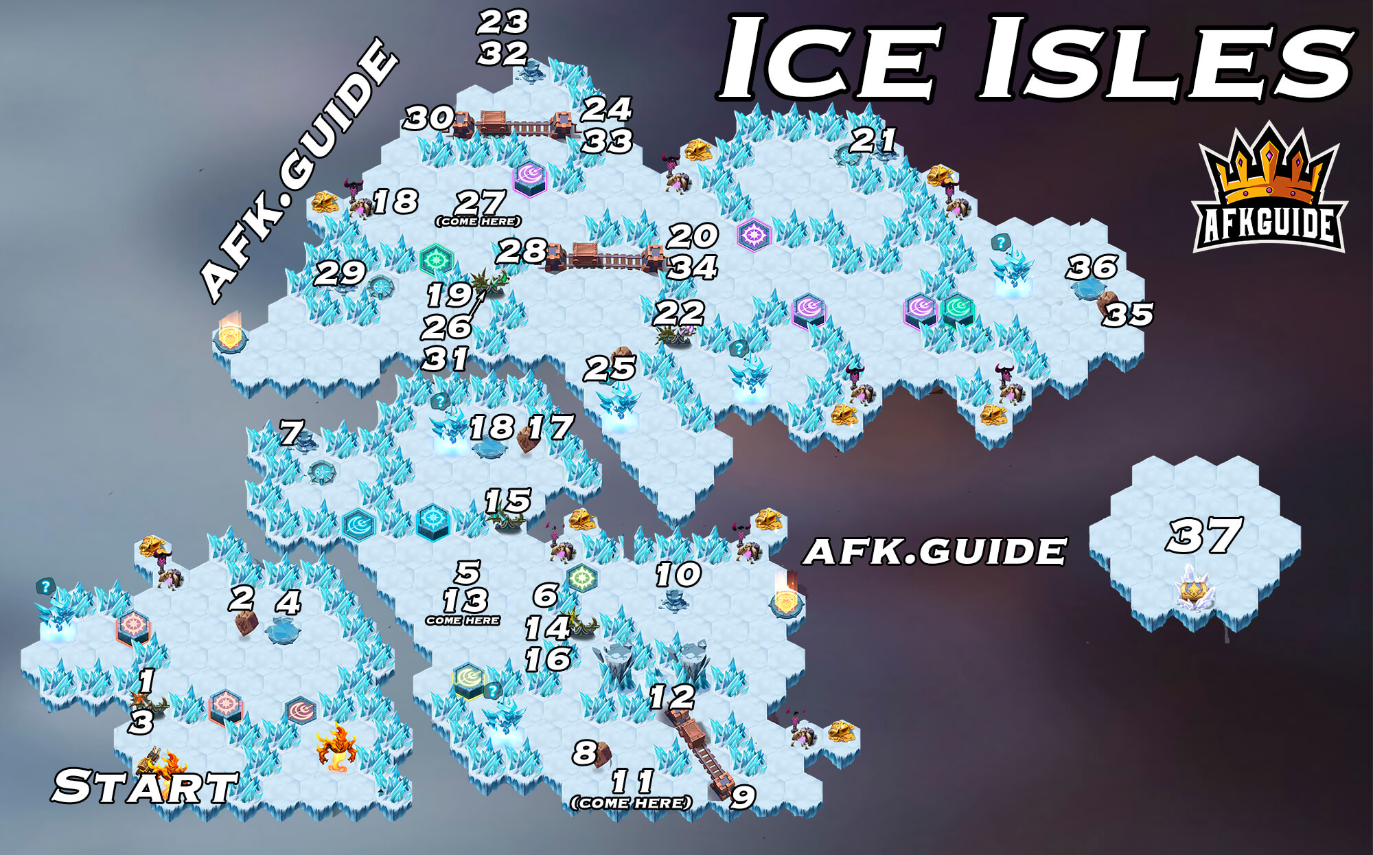 ice isles map