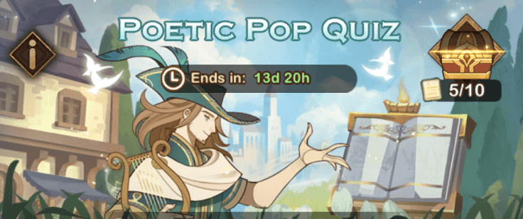 Poetic Pop Quiz Questions & Answers | AFK Arena Guide
