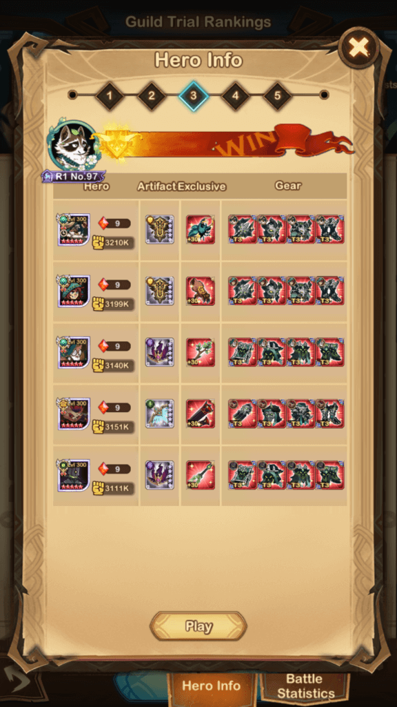 Guild Trials Team Guide for Daemia AFK Arena Guide