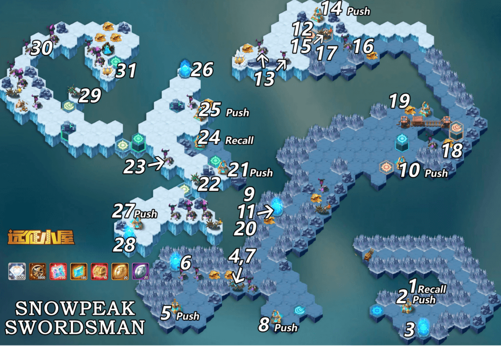 Voyage of Wonders Guide Map: Day of Leisure - AFK Arena Guide